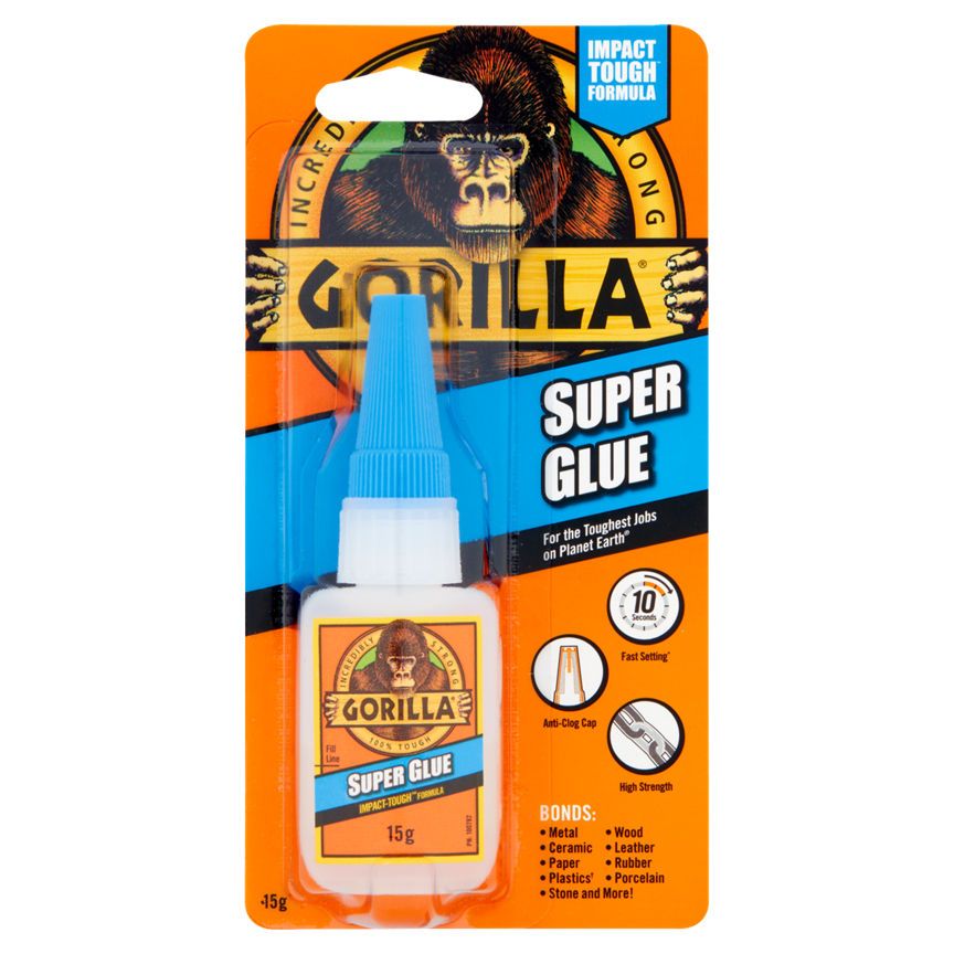 Gorilla Superglue Liquid 15g