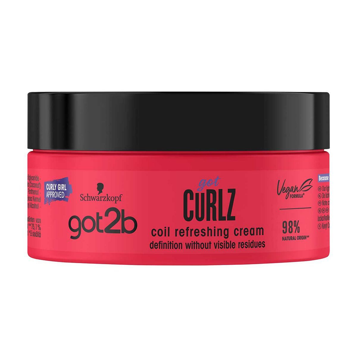 got2b Curl &amp;amp; Coil Refresher Cream gotcurlz 200ml