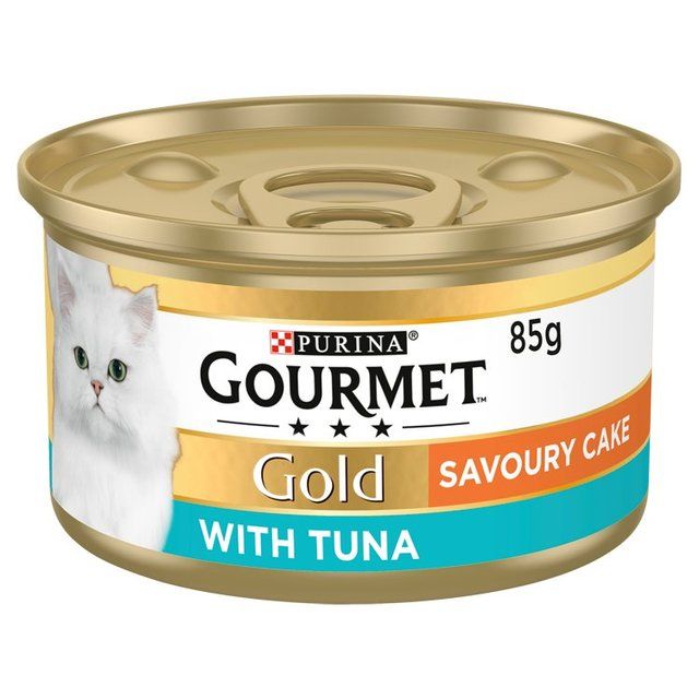 Gourmet Gold Savoury Cake Tuna Wet Cat Food   85g