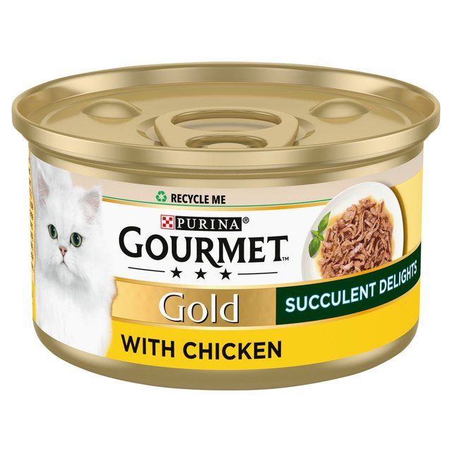 Gourmet Gold Succulent Delights Chicken Wet Cat Food   85g