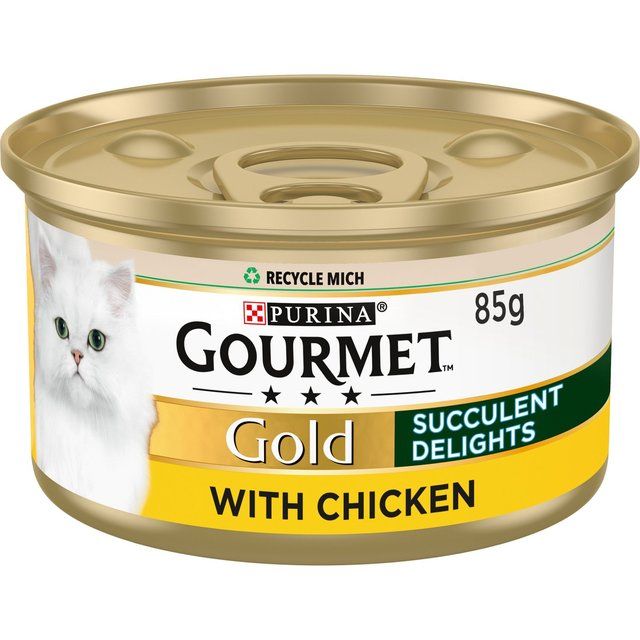 Gourmet Gold Succulent Delights Chicken Wet Cat Food   85g