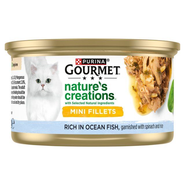 Gourmet Nature's Creations Ocean Fish Wet Cat Food    85g