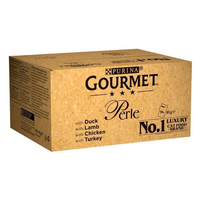 Gourmet Perle Chef's Collection in Gravy Wet Cat Food    96 x 85g