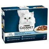 Gourmet Perle Seaside Duo in Gravy Wet Cat Food   12 x 85g