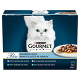 Gourmet Perle Seaside Duo in Gravy Wet Cat Food   12 x 85g