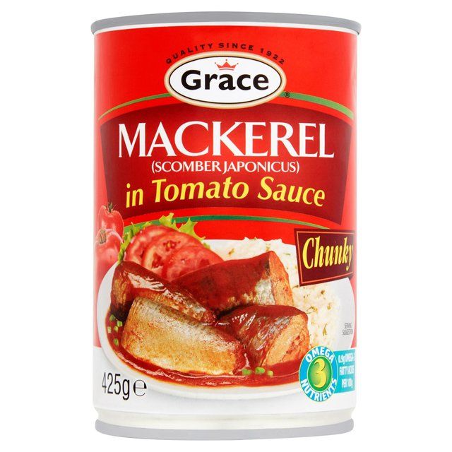 Grace Mackerel in Tomato   425g