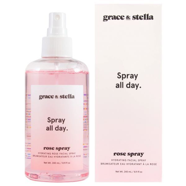 Grace &amp;amp; Stella - Rose Toner Facial Spray - Vegan - 240 ml