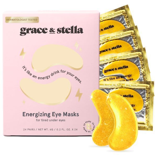 Grace & Stella - Under Eye Mask - Vegan - Gold - 24 Pairs