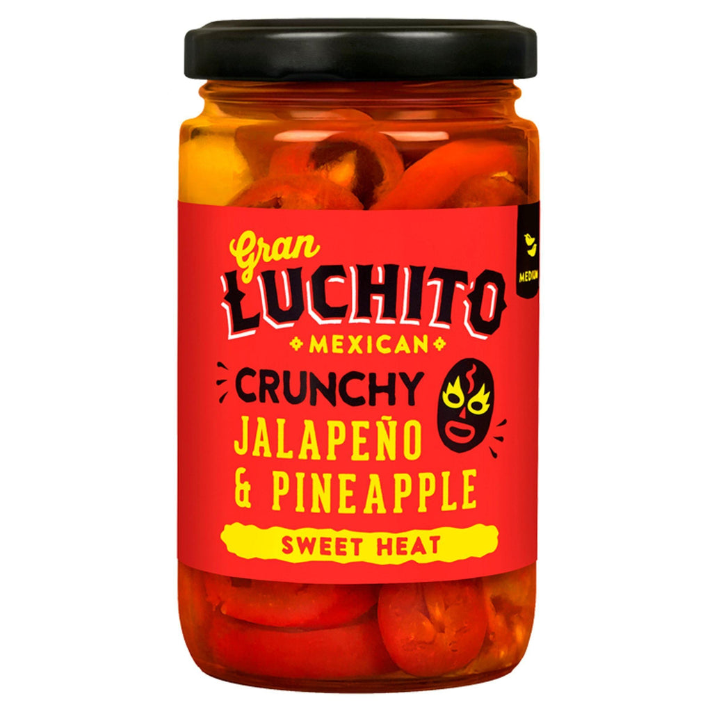 Gran Luchito Mexican Crunchy Jalapeño & Pineapple 215g