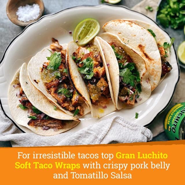 Gran Luchito Soft Taco Wraps   10 per pack