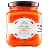 Granny's Secret Ajvar Hot Roasted Red Pepper with Tomato &amp;amp; Spices   200g