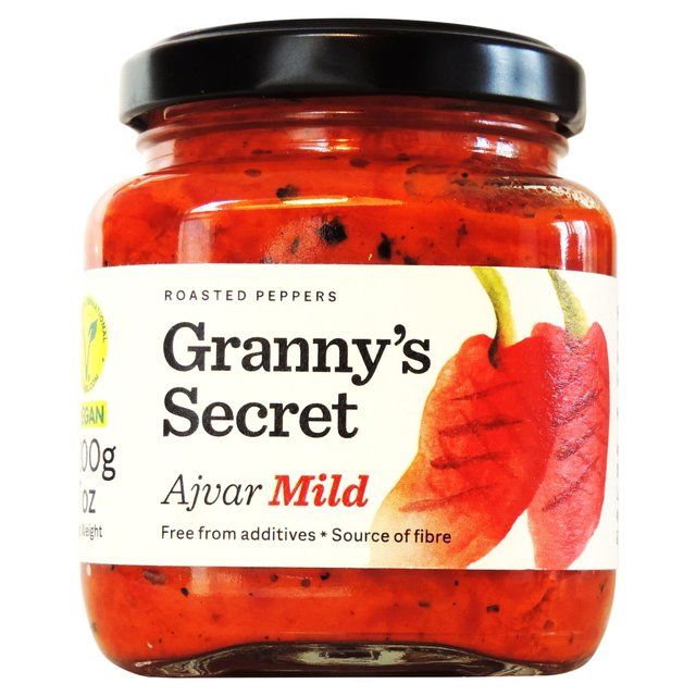 Granny's Secret Ajvar Mild Roasted Red Pepper Spread   200g