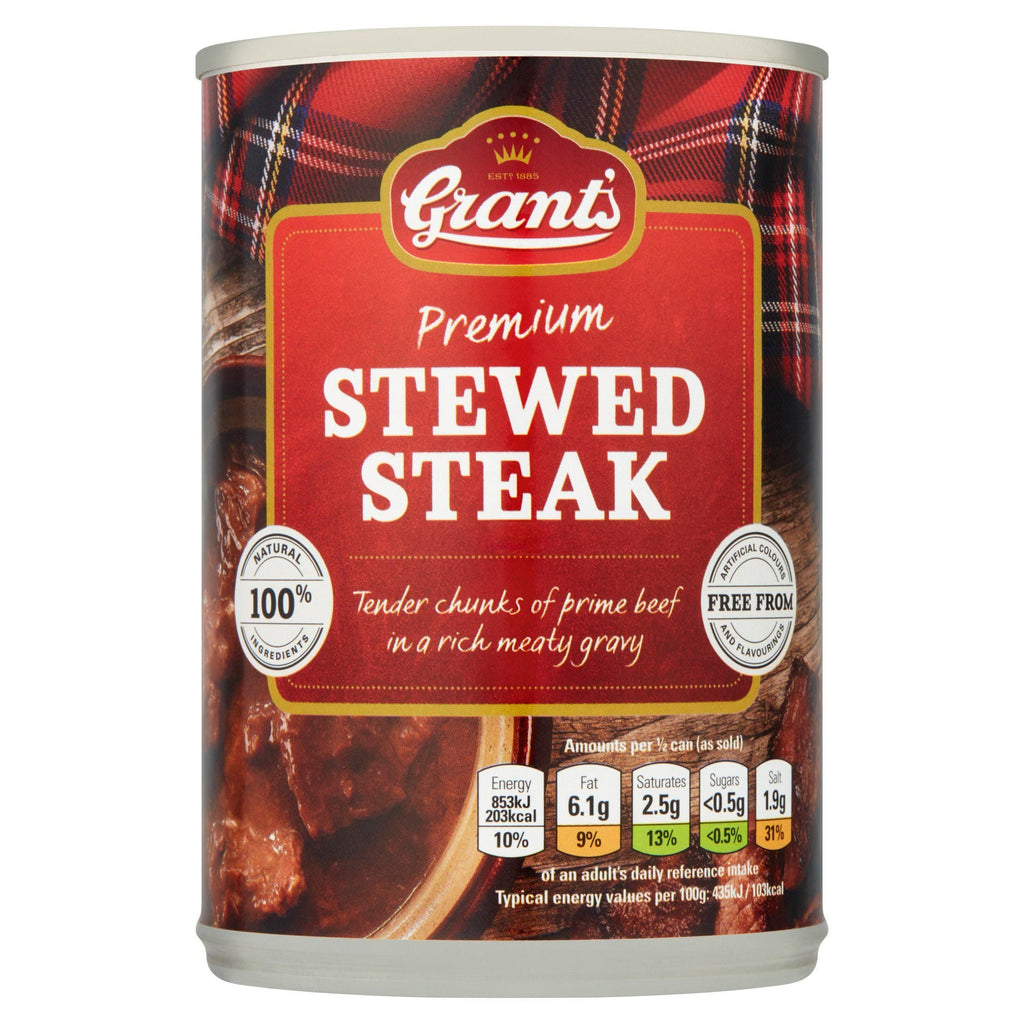 Grant's Premium Stewed Steak 392g