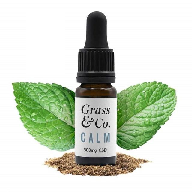 Grass &amp;amp; Co. Calm 500mg CBD Consumable Oil    10ml