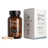 Grass &amp;amp; Co. CALM CBD+ 30 Vegan Capsules