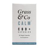 Grass &amp;amp; Co. CALM CBD+ 30 Vegan Capsules