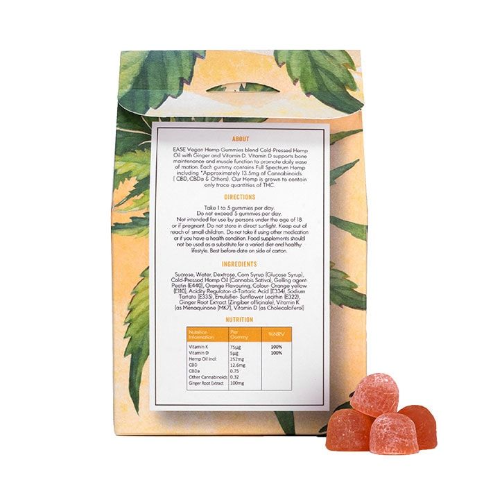 Grass &amp;amp; Co. EASE CBD+ 30 Vegan Gummies