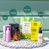 Grass &amp;amp; Co. EASE CBD+ 30 Vegan Gummies