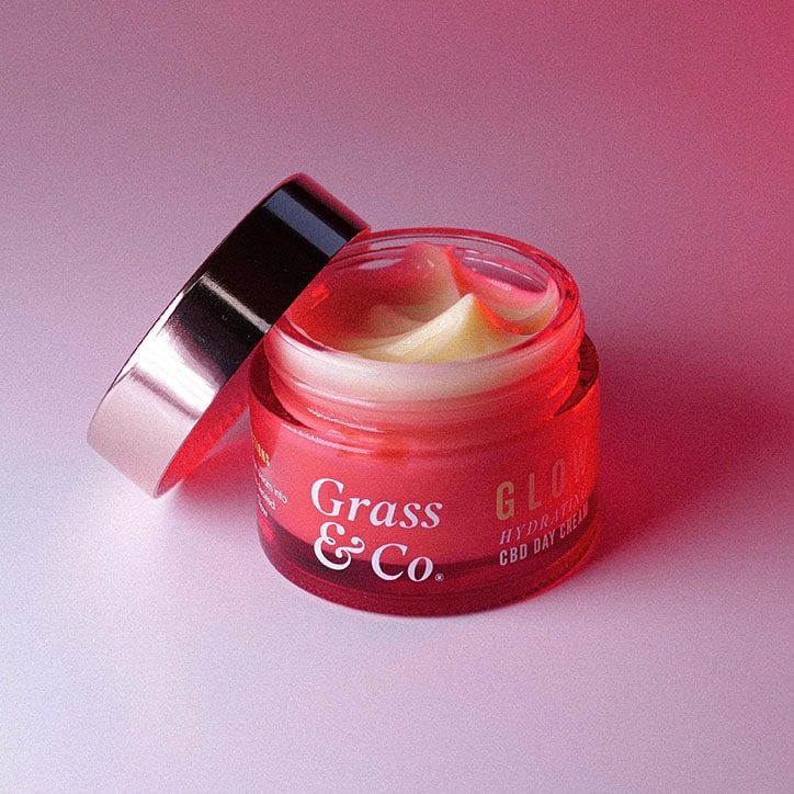 Grass &amp;amp; Co. GLOW Hydrating 250mg CBD Day Cream 50ml