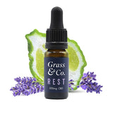 Grass &amp;amp; Co. REST CBD Consumable Oil 1000mg with Bergamot and Lavender 10ml