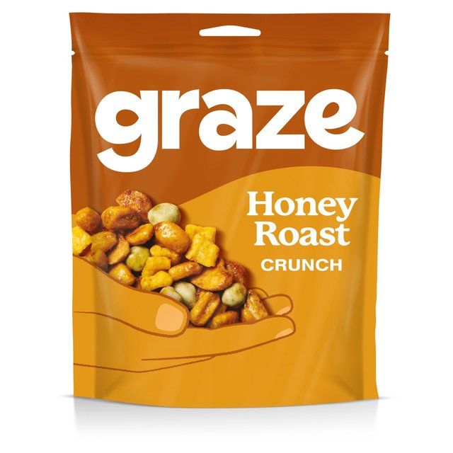 Graze Honey Roast Mixed Sharing Snacks   100g