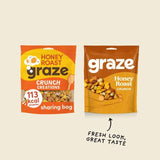 Graze Honey Roast Mixed Sharing Snacks   100g