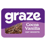 Graze Protein Cocoa Vanilla Vegan Snacks With Oats   50g