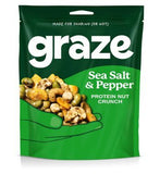 Graze Salt &amp;amp; Pepper Protein Nut Crunch Bag -100g