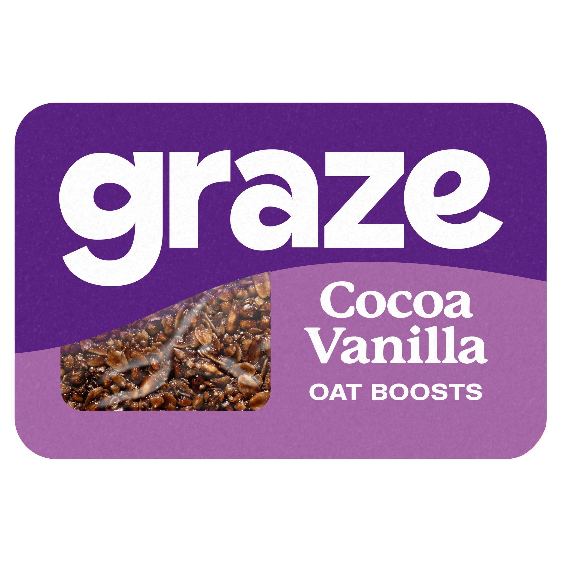 Graze Snack Box Cocoa &amp;amp; Vanilla Protein Flapjack 54g