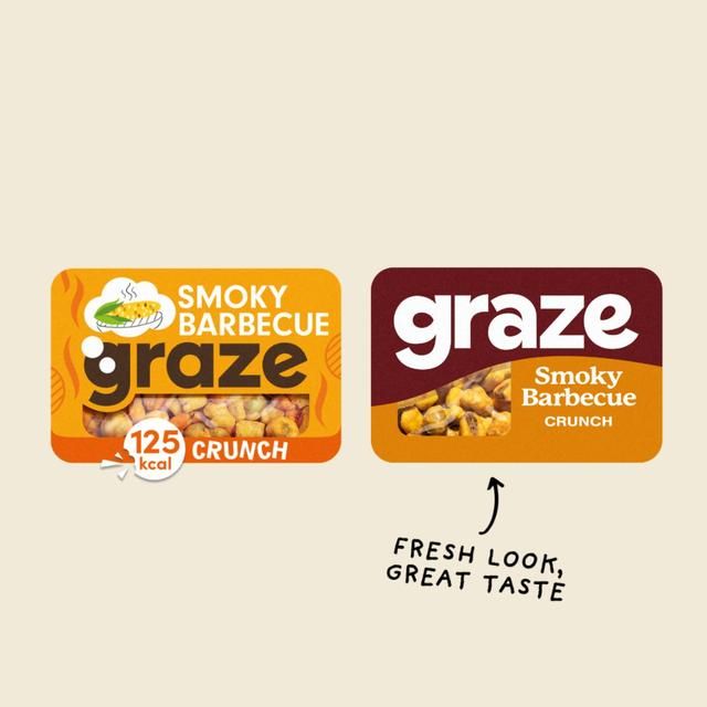 Graze Vegan BBQ Crunchy Mixed Snacks   28g