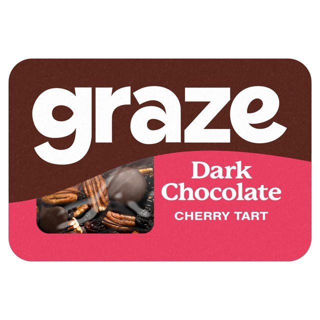 Graze Vegan Dark Chocolate Crunchy Mixed Snacks   40g