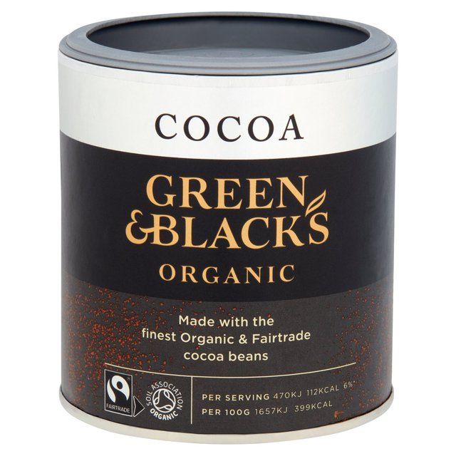 Green &amp;amp; Black's Fairtrade Organic Cocoa   125g