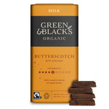 Green &amp;amp; Black's Organic Butterscotch Milk Chocolate Bar 90g
