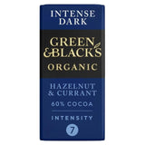 Green &amp;amp; Black's Organic Hazelnut &amp;amp; Currant Dark Chocolate Bar   90g