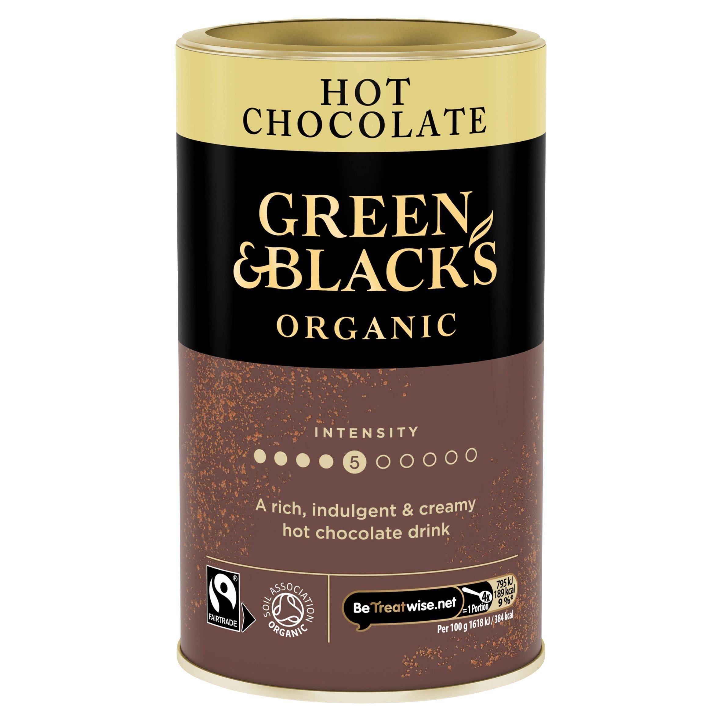 Green &amp;amp; Black's Organic Hot Chocolate 250g