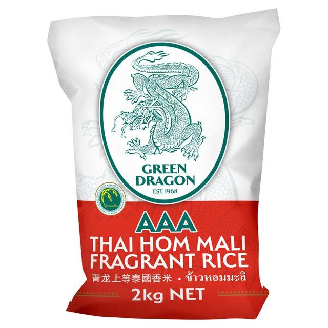 Green Dragon Thai Fragrant Jasmine Hom Mali Rice   2kg