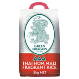 Green Dragon Thai Hom Mali Fragrant Jasmine Rice   5kg