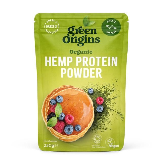 Green Origins Organic Raw Hemp Protein Powder   250g