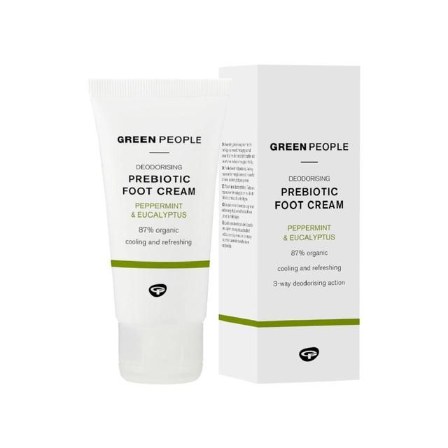 Green People Deodorising Prebiotic Foot Cream   50ml