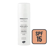 Green People Facial SPF15 Moisturiser Scent Free   50ml