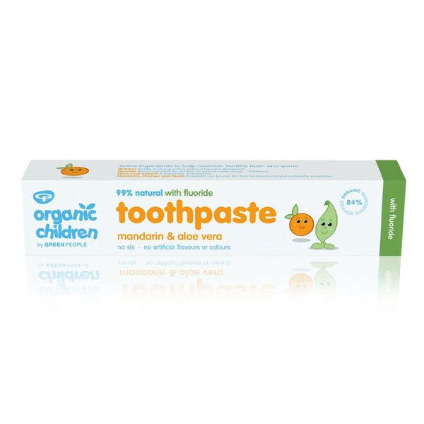 Green People Organic Children Aloe Vera Fluoride Toothpaste