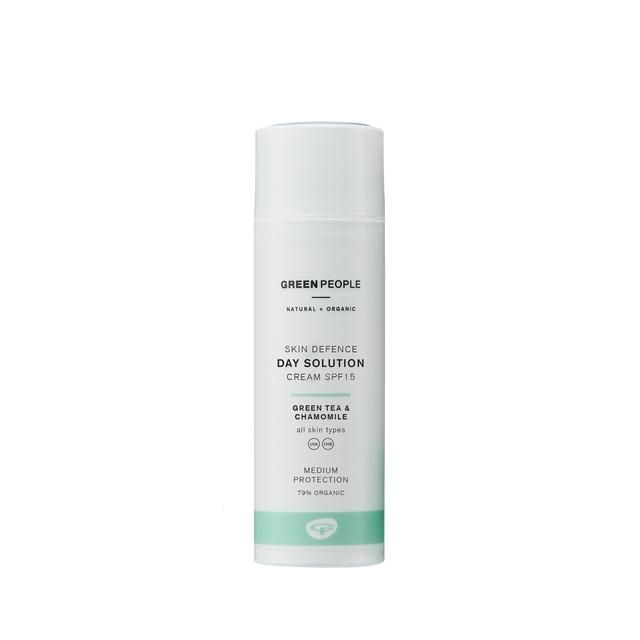 Green People Organic SPF 15 Day Cream  Solution Vegan   50ml