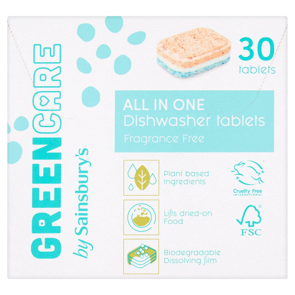 Greencare Dishwasher Tablets 30 Wash