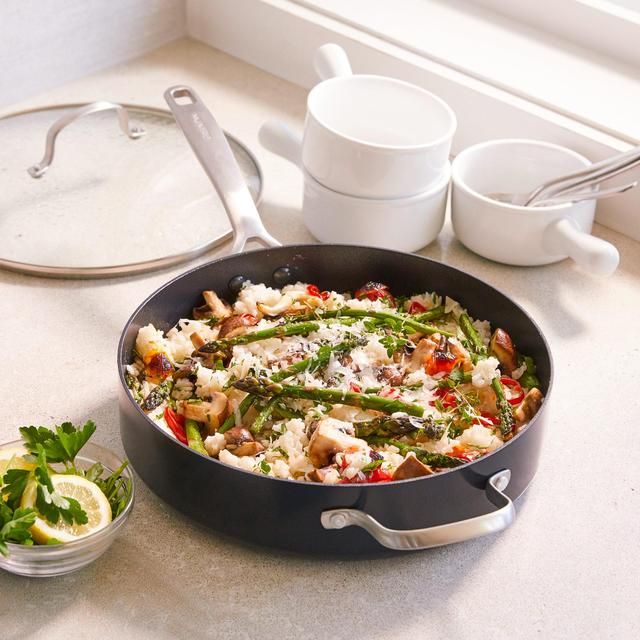GreenPan Copenhagen Aluminium Non-Stick 28cm 4.3 Litre Skillet with lid