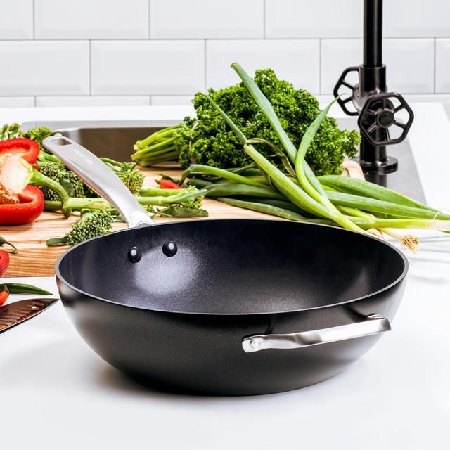 GreenPan Copenhagen Aluminium Non-Stick 30cm 4.8L Wok