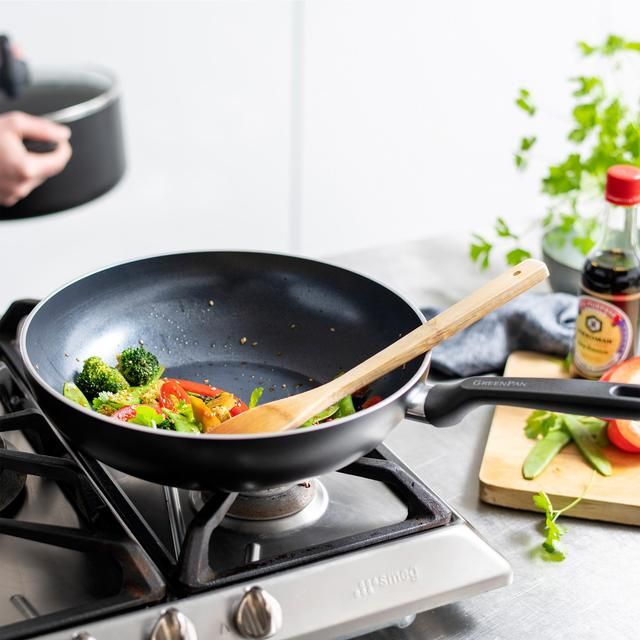 GreenPan Memphis Ceramic Non-Stick 28cm/3.6 Litre Wok