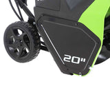 Greenworks 40V (4Ah) 51cm Hand-Propelled Cordless Snow Thrower with 2 x 4Ah Batteries and 40V Charger