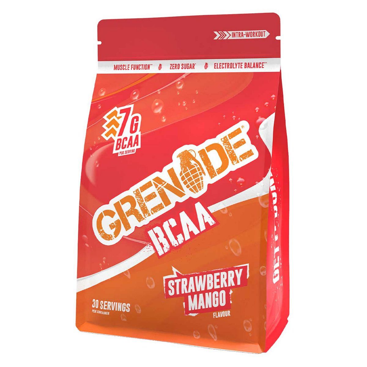 Grenade BCAAS Powder Strawberry &amp;amp; Mango - 390g