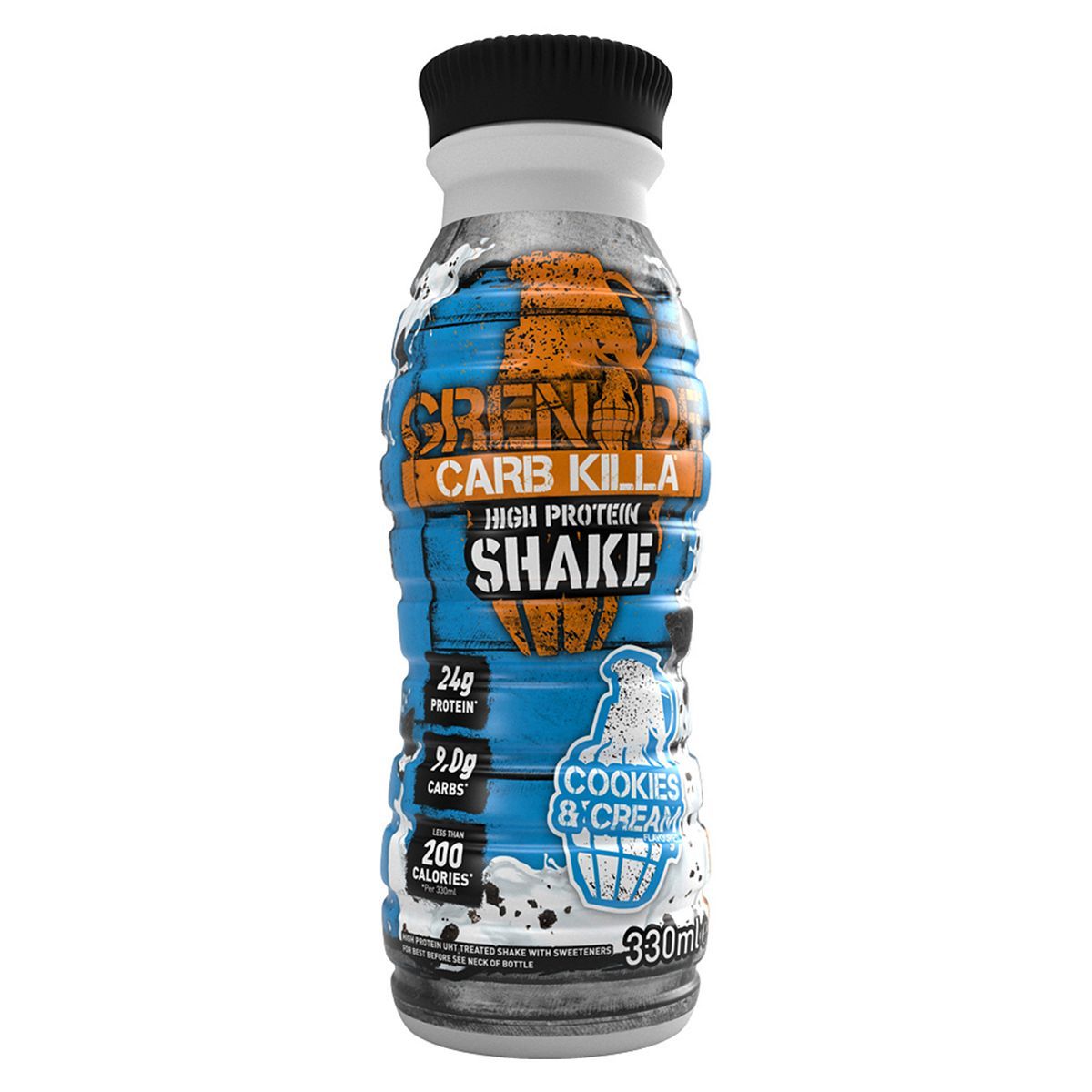 Grenade Carb Killa High Protein Shake Cookies &amp;amp; Cream - 330ml