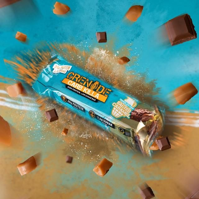 Grenade Chocolate Chip Salted Caramel Protein Bar   60g